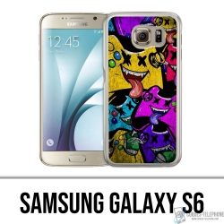 Coque Samsung Galaxy S6 - Manettes Jeux Video Monstres