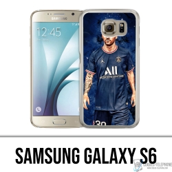 Coque Samsung Galaxy S6 - Messi PSG Paris Splash