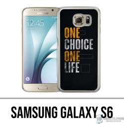 Cover Samsung Galaxy S6 - Una scelta di vita