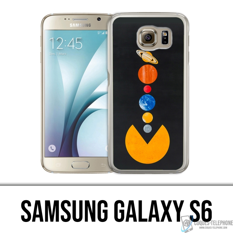 Coque Samsung Galaxy S6 - Pacman Solaire