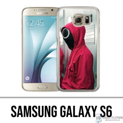Coque Samsung Galaxy S6 - Squid Game Soldat Appel