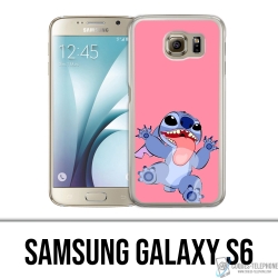 Coque Samsung Galaxy S6 - Stitch Langue