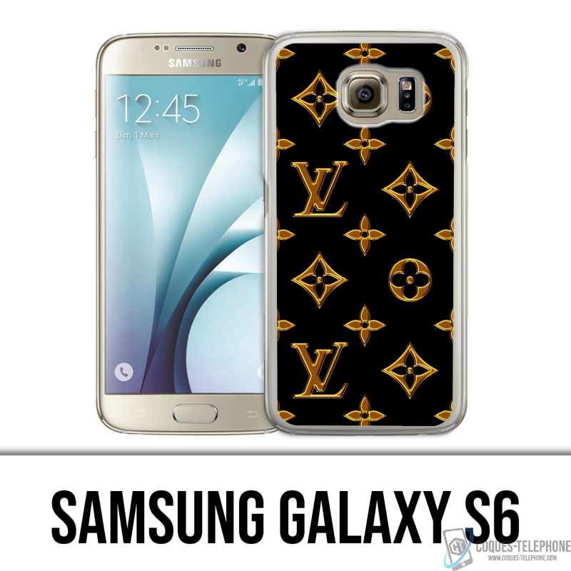Funda Samsung Galaxy S6 - Louis Vuitton Gold