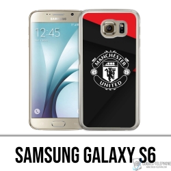 Custodia per Samsung Galaxy S6 - Logo moderno Manchester United