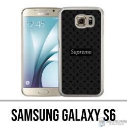 Samsung Galaxy S6 Case - Supreme Vuitton Black
