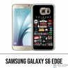 Custodia per Samsung Galaxy S6 edge - Logo Friends