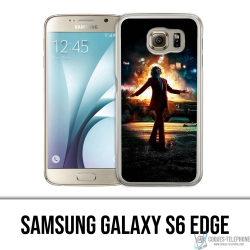 Samsung Galaxy S6 edge case - Joker Batman On Fire
