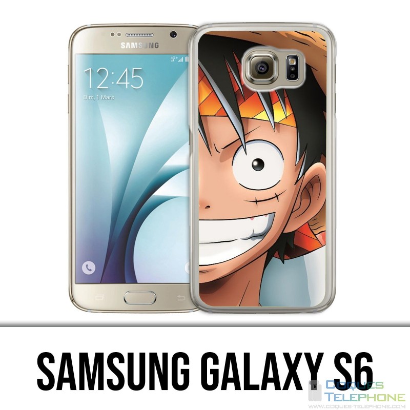 Custodia Samsung Galaxy S6 - Luffy One Piece