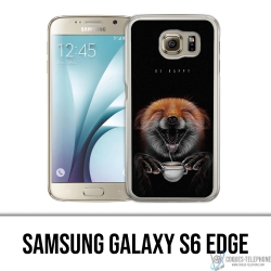 Custodia per Samsung Galaxy S6 Edge - Be Happy