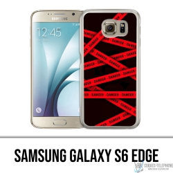 Custodia per Samsung Galaxy S6 edge - Avviso di pericolo
