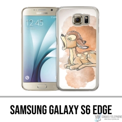 Coque Samsung Galaxy S6 edge - Disney Bambi Pastel