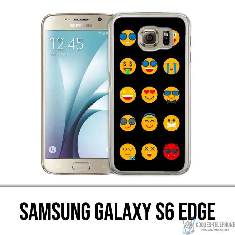 Samsung Galaxy S6 Edge-Case - Emoji