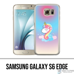 Funda para Samsung Galaxy S6 edge - Unicornio en la nube