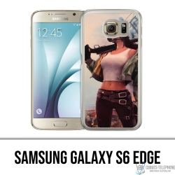 Samsung Galaxy S6 edge case - PUBG Girl