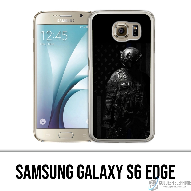 Custodia per Samsung Galaxy S6 edge - Polizia di Swat USA