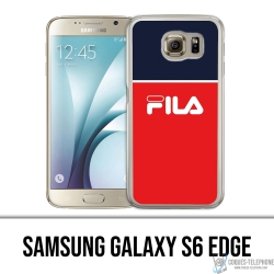 Custodia per Samsung Galaxy S6 edge - Fila Blu Rosso