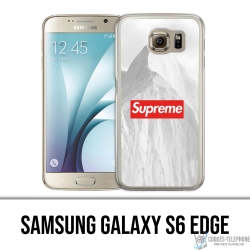 Coque Samsung Galaxy S6 edge - Supreme Montagne Blanche