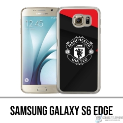 Funda Samsung Galaxy S6 edge - Logotipo moderno del Manchester United