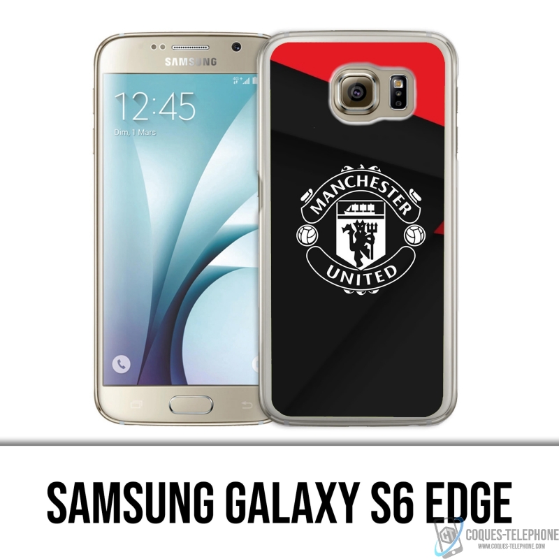 Samsung Galaxy S6 Edge Case - Manchester United Modern Logo