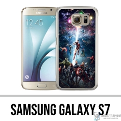 Funda Samsung Galaxy S7 - Vengadores Vs Thanos