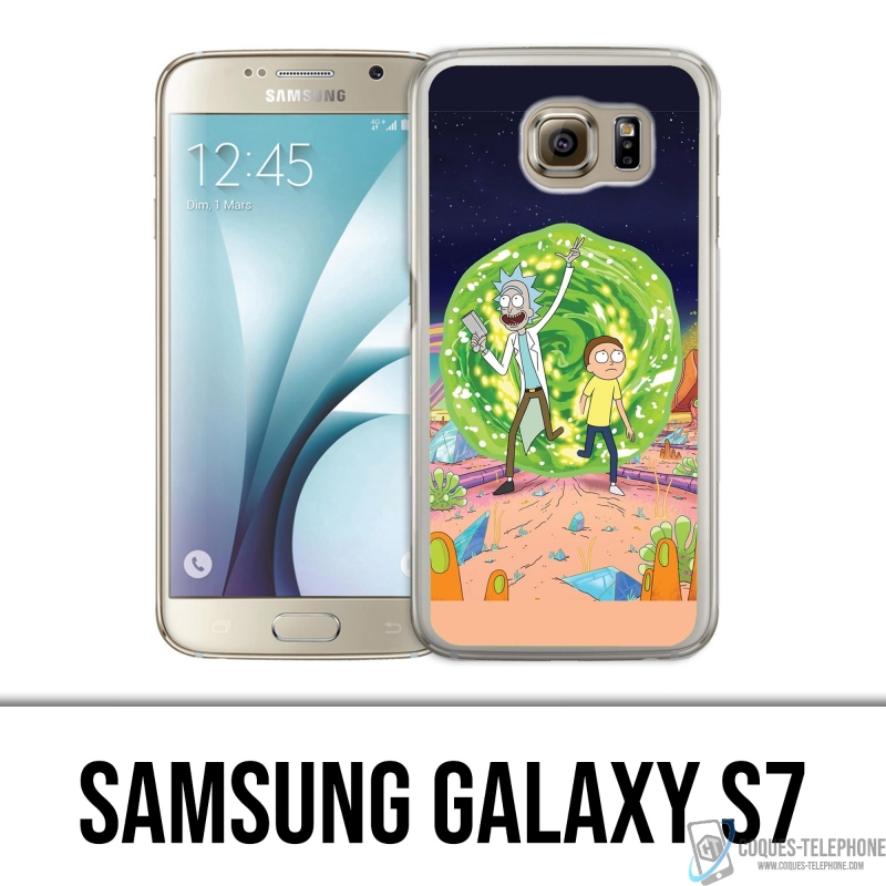 Coque Samsung Galaxy S7 - Rick Et Morty