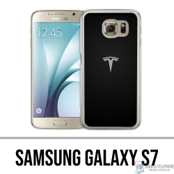 Coque Samsung Galaxy S7 - Tesla Logo