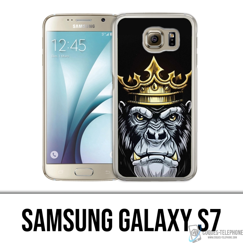 Coque Samsung Galaxy S7 - Gorilla King