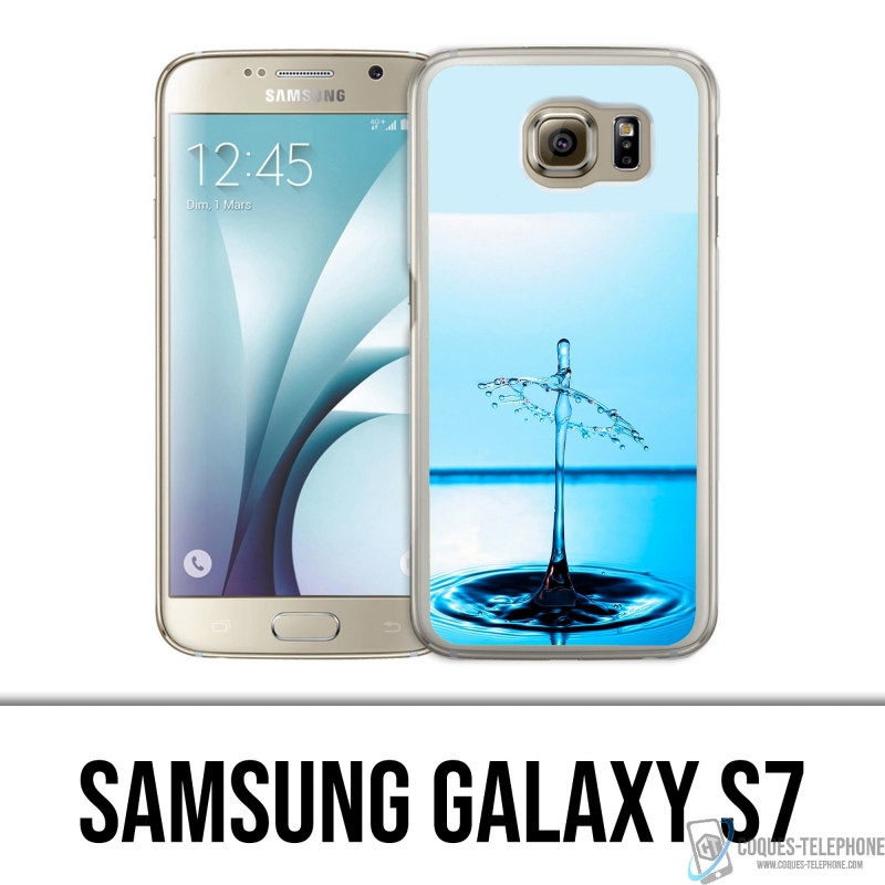 Coque Samsung Galaxy S7 - Goutte Eau