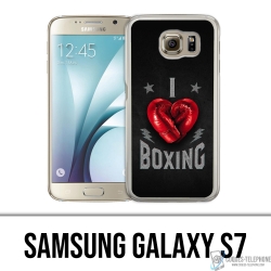 Coque Samsung Galaxy S7 - I Love Boxing