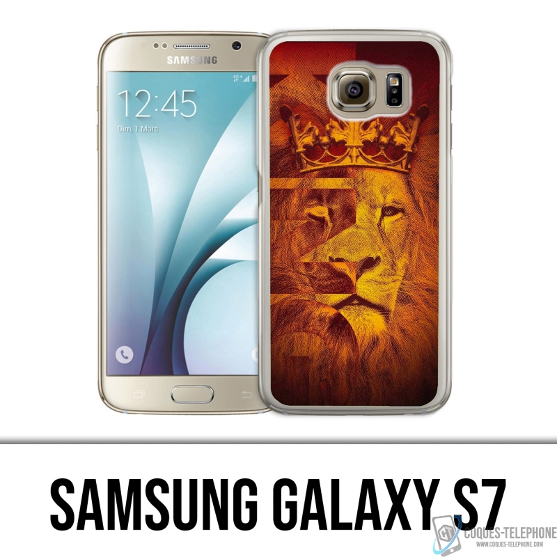 Coque Samsung Galaxy S7 - King Lion