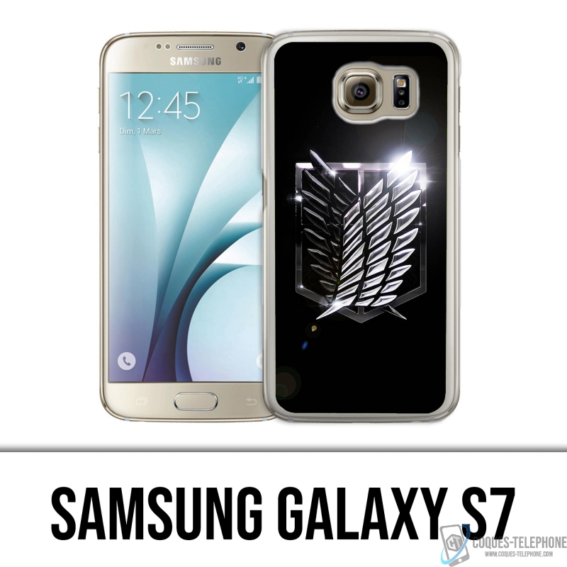 Coque Samsung Galaxy S7 - Logo Attaque Des Titans
