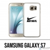 Coque Samsung Galaxy S7 - Nike Just Do It Blanc