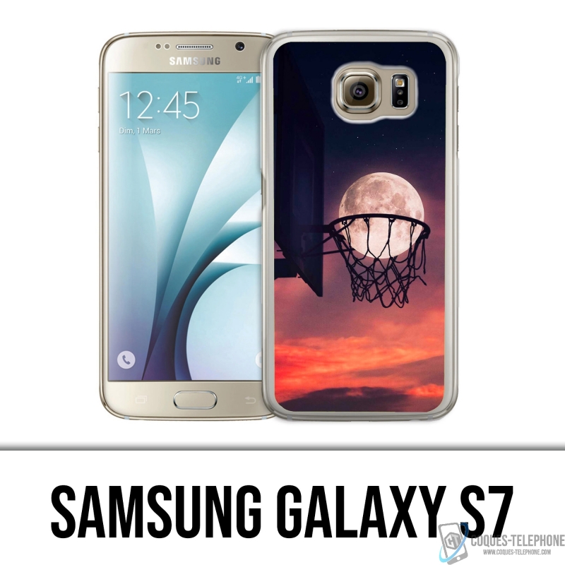 Custodia per Samsung Galaxy S7 - Cestino della Luna