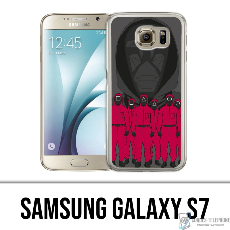 Coque Samsung Galaxy S7 - Squid Game Cartoon Agent