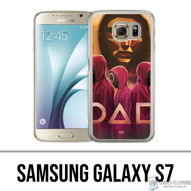 Coque Samsung Galaxy S7 - Squid Game Fanart