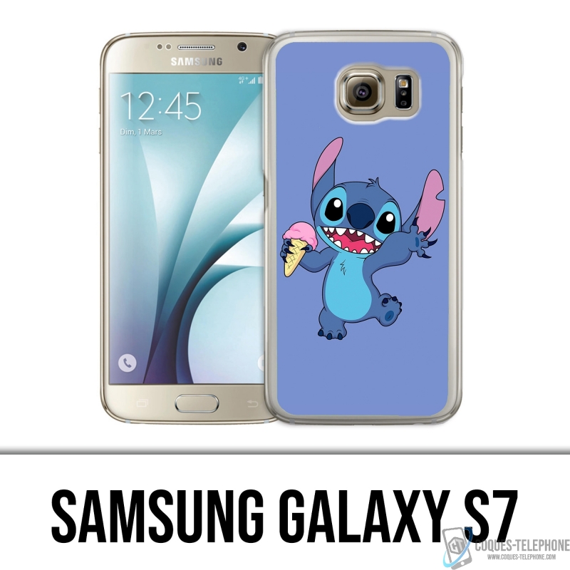 Coque Samsung Galaxy S7 - Stitch Glace