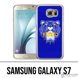 Samsung Galaxy S7 case - Kenzo Blue Tiger