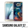 Samsung Galaxy S7 Case - Off White Color Cloud