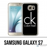 Coque Samsung Galaxy S7 - Calvin Klein Logo Noir