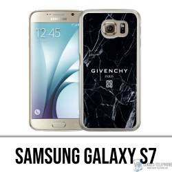 Samsung Galaxy S7 Case - Givenchy Schwarzer Marmor