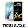 Samsung Galaxy S7 Case - Off White Crossed Lines