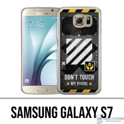 Custodia Samsung Galaxy S7 - Bianco sporco non toccare il telefono