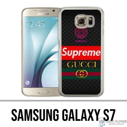 Coque Samsung Galaxy S7 - Versace Supreme Gucci