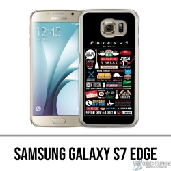 Funda Samsung Galaxy S7 edge - Logotipo de Friends