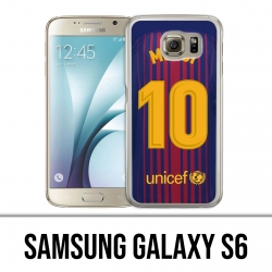 Coque Samsung Galaxy S6 - Messi Barcelone 10