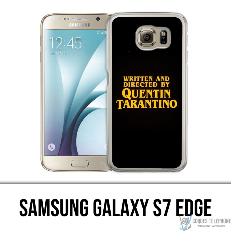 Coque Samsung Galaxy S7 edge - Quentin Tarantino