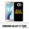 Samsung Galaxy S7 edge case - Quentin Tarantino