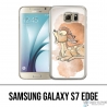 Coque Samsung Galaxy S7 edge - Disney Bambi Pastel