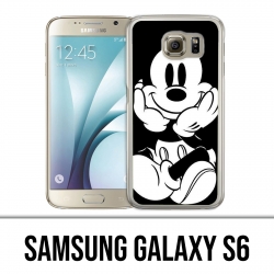 Carcasa Samsung Galaxy S6 - Mickey Blanco y Negro