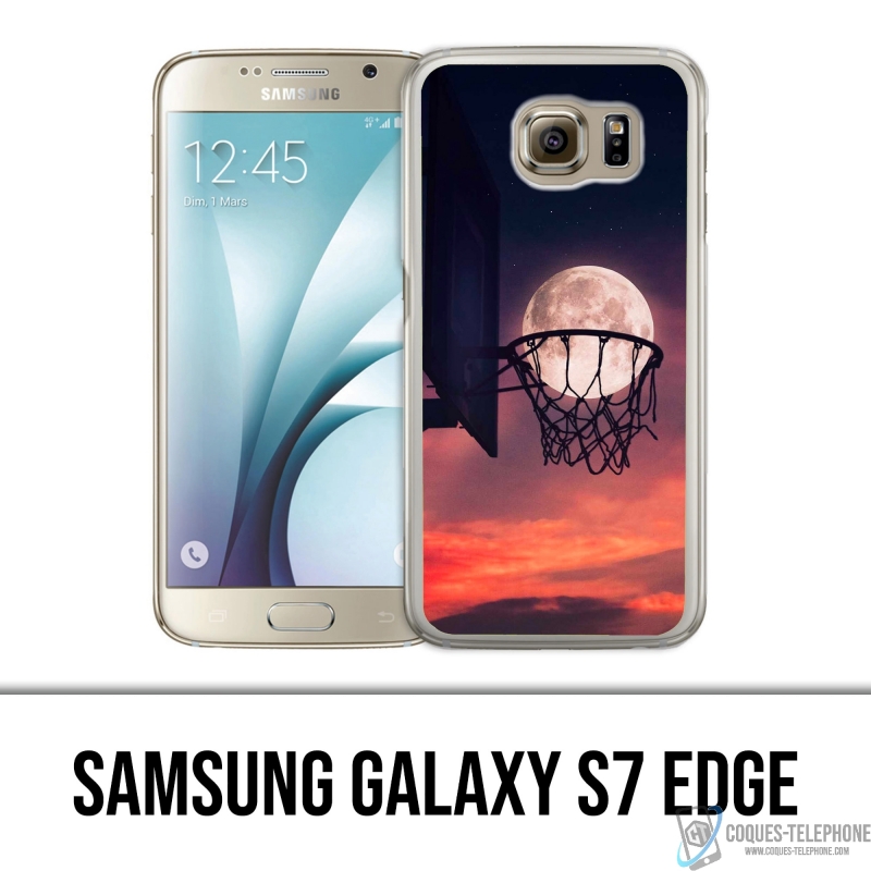 Coque Samsung Galaxy S7 edge - Panier Lune